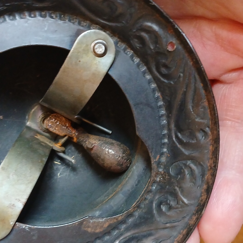 Antique Brass Service Bell - Picture 4 of 4